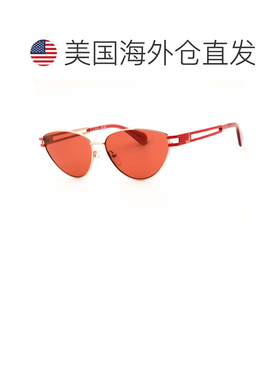 美国直邮自营max & coMO0089 28s Shini粉红金/波尔多-Shini粉红