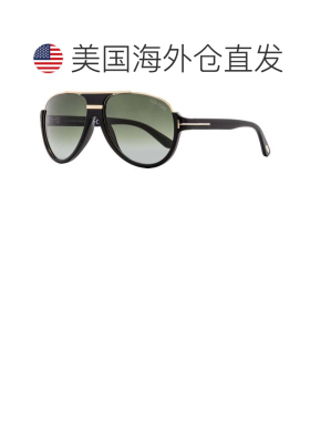 自营Tom Ford 男士太阳镜 TF334 Dimitry 01P 闪亮黑色/金色 59