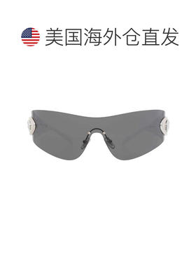 自营Versace Dark Grey Shield Men's Sunglasses VE2280 100087