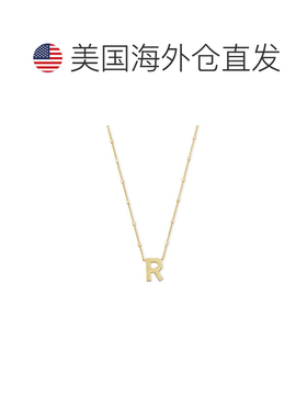 自营Kendra Scott Letter R Pendant Necklace - Gold Metal - go