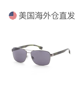 自营Hugo Boss男士60mm深色钌太阳镜BOSS1240-S-KJ1-60-深色钌 美