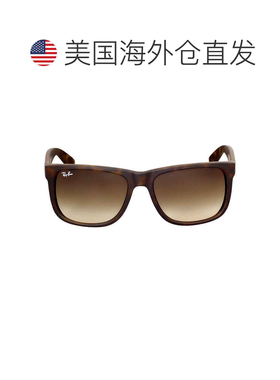 自营ray-banRay Ban Justin Classic Brown Gradient Square Unis
