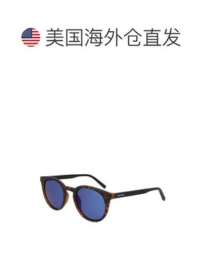 自营Nautica Mens Round Sunglasses - coffee heather 美国奥莱