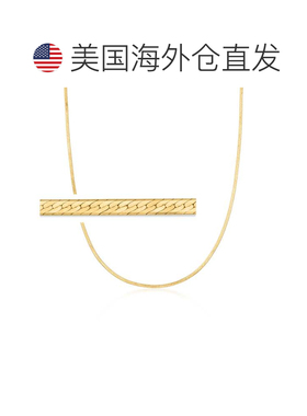 自营 Ross-Simons 1.5 毫米 14 克拉黄金人字形项链 - 20 英寸 美