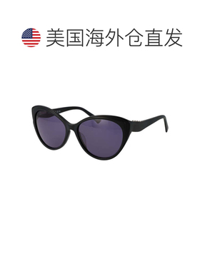 自营Replay Plastic Women's Sunglasses - black 美国奥莱直发