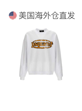 自营Dsquared2 Men's Logo Sweatshirt - white 美国奥莱直发