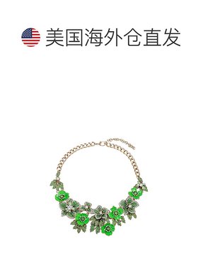 自营 eye candyAmata Statement 项链 薄荷色 绿色 美国奥莱直发