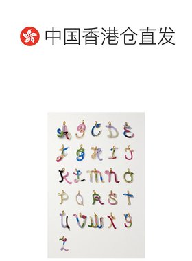 1h可退 香港直邮潮奢 BEA BONGIASCA 女士 Letter A-Z 9K 黄金搪