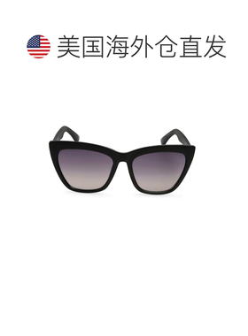 自营Kenneth Cole Injected Women's Sunglasses - black 美国奥