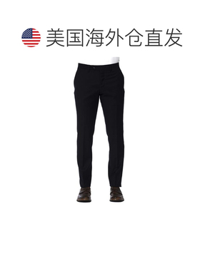 自营Trussardi Wool Men Men's Trouser - blue 美国奥莱直发