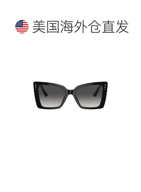 自营jimmy choo0jc5001b Oversized Square Acetate Sunglasses -