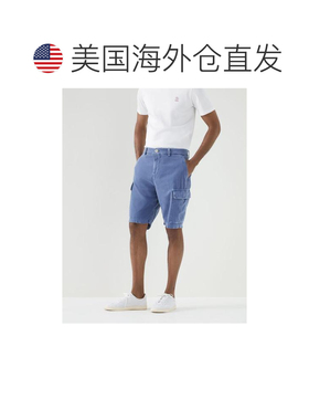 自营Brunello Cucinelli Cotton Bermuda Men's Shorts - blue 美