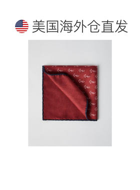 自营Brunello Cucinelli Silk Pocket Men's Square - bicolor 美