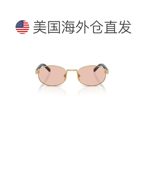 自营prada0pr B53s Round Lens Sunglasses - pink 美国奥莱直发