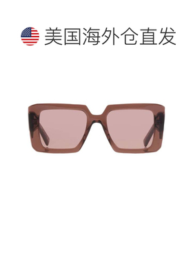 自营Prada浅棕色方形女士太阳镜PR 23YS 17O60B 51 - multi 美国