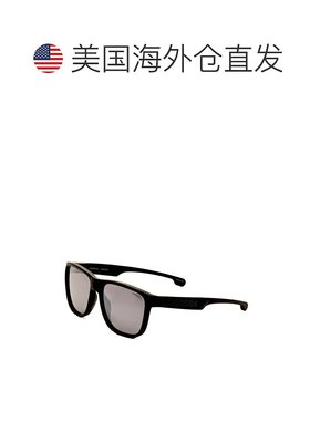 自营 Carrera男式57毫米黑色太阳镜-黑色 美国奥莱直发卡雷拉