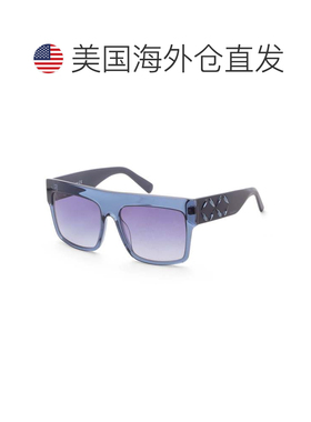 自营Swarovski Women's 56 mm Blue Sunglasses - shiny blue 美