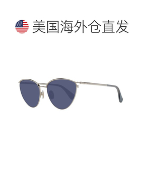 自营Max Mara Metal Women's Sunglasses - silver 美国奥莱直发