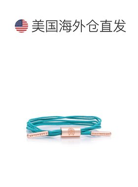 自营 Rastaclat 原创手工组装绿松石露西多蕾丝女式可调节手链 蓝