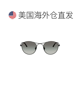 自营giorgio armani0ar6177双桥钢圆形太阳镜-灰色 美国奥莱直发