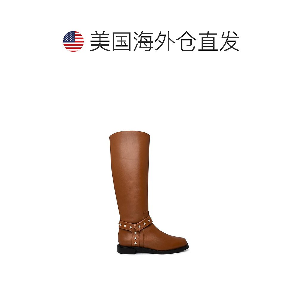 【美国直邮】stuart weitzman女士靴子棕色长靴-图1