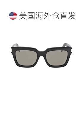自营Saint Laurent Smoke Square女士太阳镜BOLD 1 002 54 - mult