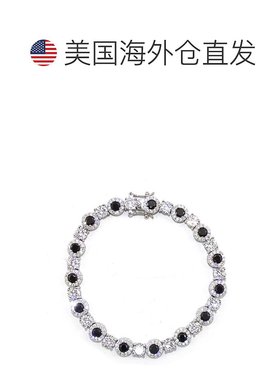 自营 savvy cie jewelsSS 白色 CZ 手链 - 蓝色 美国奥莱直发