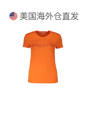 自营Patrizia Pepe Viscosa Women Women's T-Shirt - orange 美