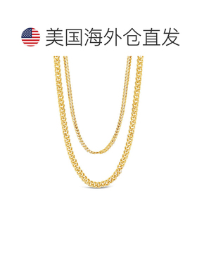 自营sterling foreverEveryday 分层马衔索链项链 - 金色 美国奥