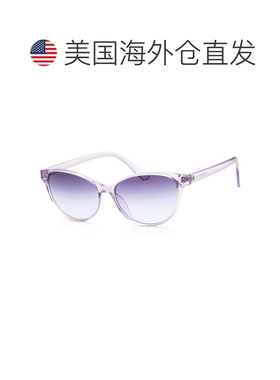 自营Calvin Klein Women's 56mm Crystal Sunglasses - crystal