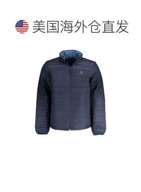 自营Timberland Polyester Men's Men's Jacket - blue 美国奥莱