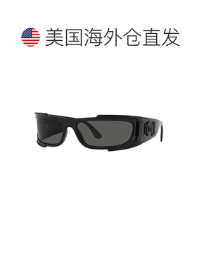 自营versaceVE4446 GB1/87黑色/深灰色-黑色 范思哲 美国奥莱直发