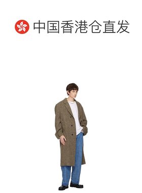 1h可退 香港直邮潮奢 Lanvin 朗雯 男士 Long Chain Cubic 项链 A