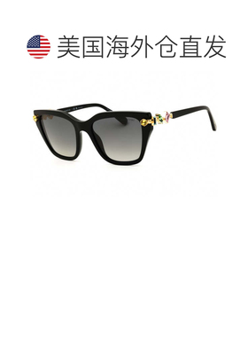 自营swarovskiSK6041 1001T3闪亮黑色/灰色渐变偏振-闪亮黑色 美