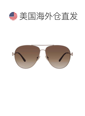 自营salvatore ferragamoFerragamo棕色渐变飞行员男士太阳镜SF26