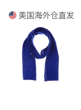 自营portolano卡托拉诺羊绒围巾-蓝色 美国奥莱直发