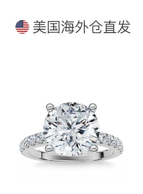 自营 pompeii3Certified 3.40Ct Round Cut Diamond Engagement R