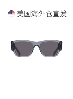 自营Prada Dark Grey Square Men's Sunglasses PR 10ZS 17T08Z 5