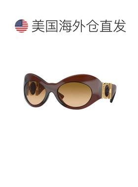 自营versaceVE4462 54462L透明棕色/黄色渐变棕色-透明棕色 美国