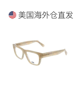 自营GCDS Acetate Glasses (Frames) - white 美国奥莱直发