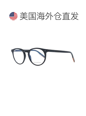 自营Ermenegildo Zegna Plastic Glasses Men's (Frames) - black