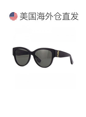 自营saint laurentSLM3 002黑色/灰色-黑色 美国奥莱直发