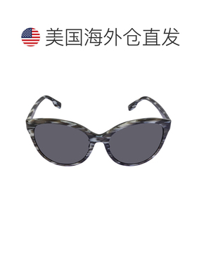自营Burberry Betty Grey Cat Eye Ladies Sunglasses BE4365F 39