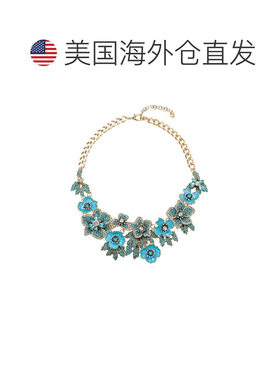 自营eye candyAmata Statement 项链 - 薄荷色 - 蓝色 美国奥莱直