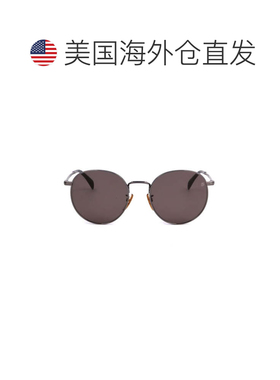 自营david beckhamDb 1056/F/S Round Metal Frame Sunglasses -