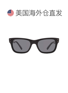 自营ray-banRay Ban Mr Burbank Blue Rectangular Men's Sunglas