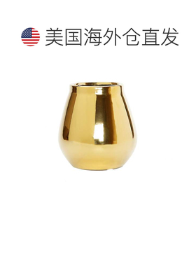 自营vivience抛光金花蕾花瓶 - 橙色 美国奥莱直发