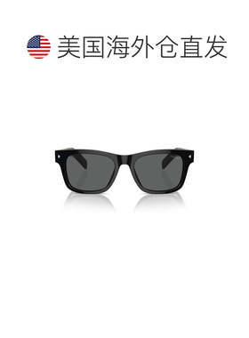 自营prada0pr A17s Rectangular Acetate Sunglasses - grey 美国