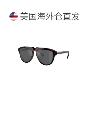 自营 Burberry男士BE4417U 58mm太阳镜-红色 美国奥莱直发博柏利