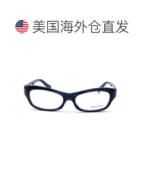 自营alain mikli蓝色AL1010醋酸纤维矩形太阳镜-紫色 美国奥莱直